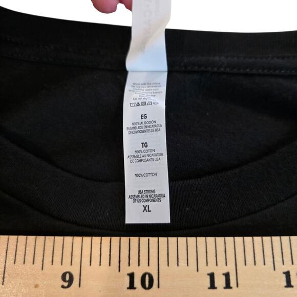 Women’s XL Bella Canvas Merry Bright Long Sleeve Graphic Christmas Tee Shirt - Picture 15 of 16